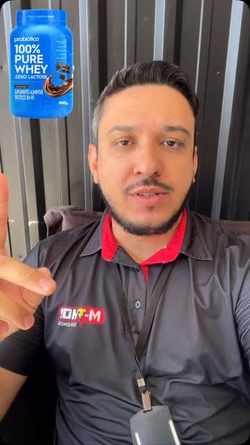 Apresentação de whey zero lactose em vídeo